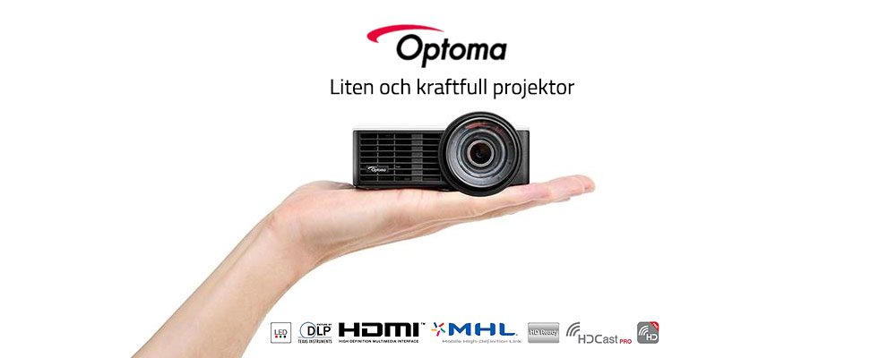 Optoma LED ML750ST WXGA 800lm – En kraftfull miniprojektor
